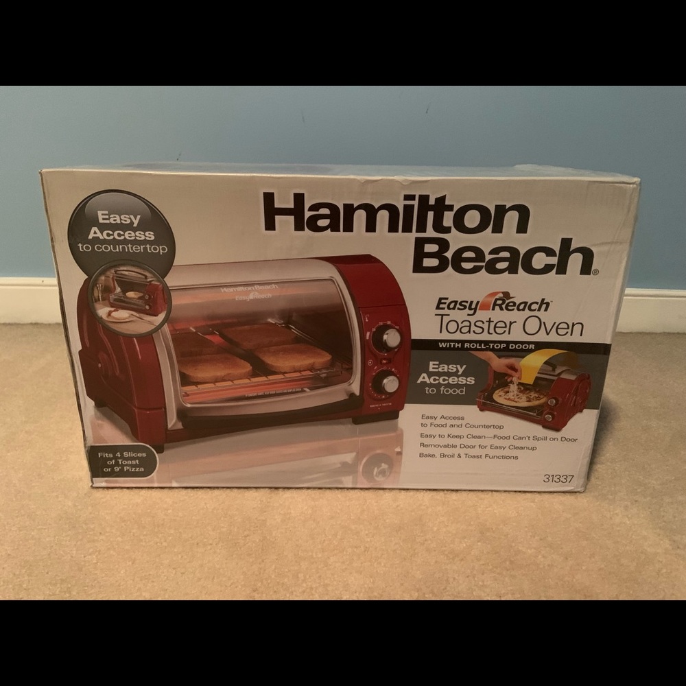 Hamilton Beach Easy Reach Toaster Oven